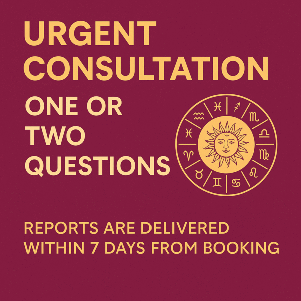 Urgent Horoscope Consultation
