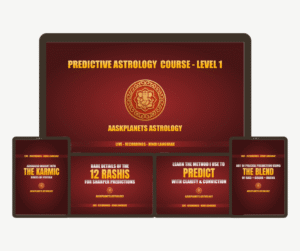 Predictive Astrology Course (Level 1) – Live & Recorded Access (Hindi)